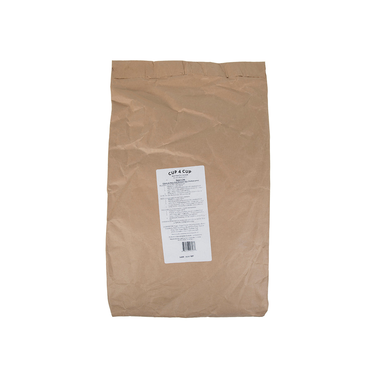 Wholesale Cup4Cup Gluten Free Chocolate Brownie Mix- Bulk