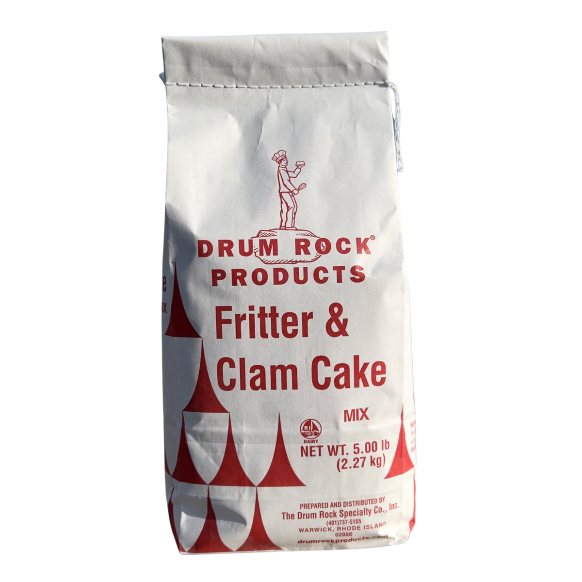 Wholesale Drum Rock Products Fritter & Clam Cake Batter Mix- Bulk