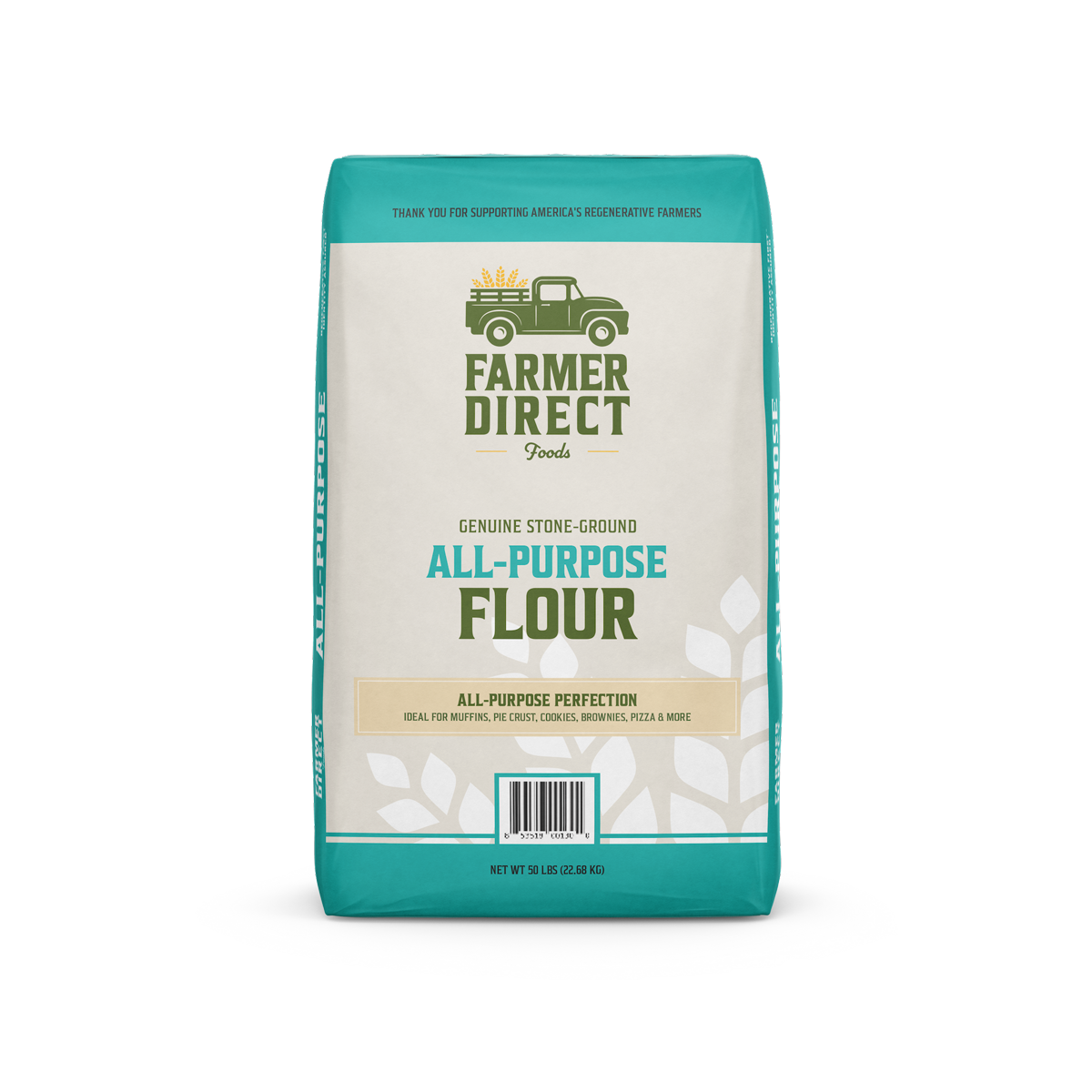 Wholesale Farmer Direct Foods All Purpose Flour 50 lb-50 LB Bulk