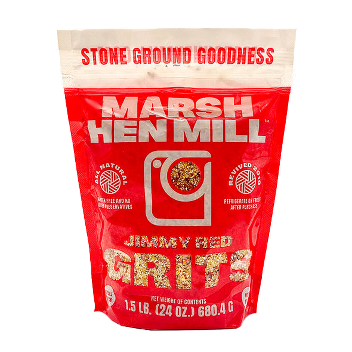 Marsh Hen Mill Jimmy Red Grits 1.5 LB