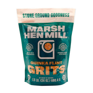 Wholesale Marsh Hen Mill Guinea Flint Grits 1.5 LB-12ct Case Bulk