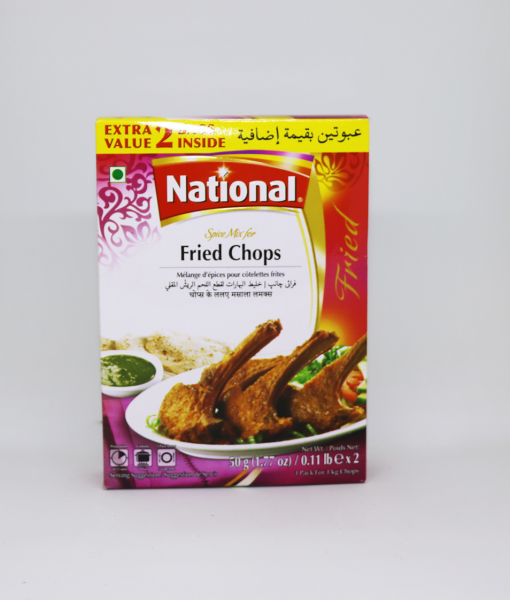 Wholesale National Fried Chops Spice Mix 50g-12 Ct Case Bulk