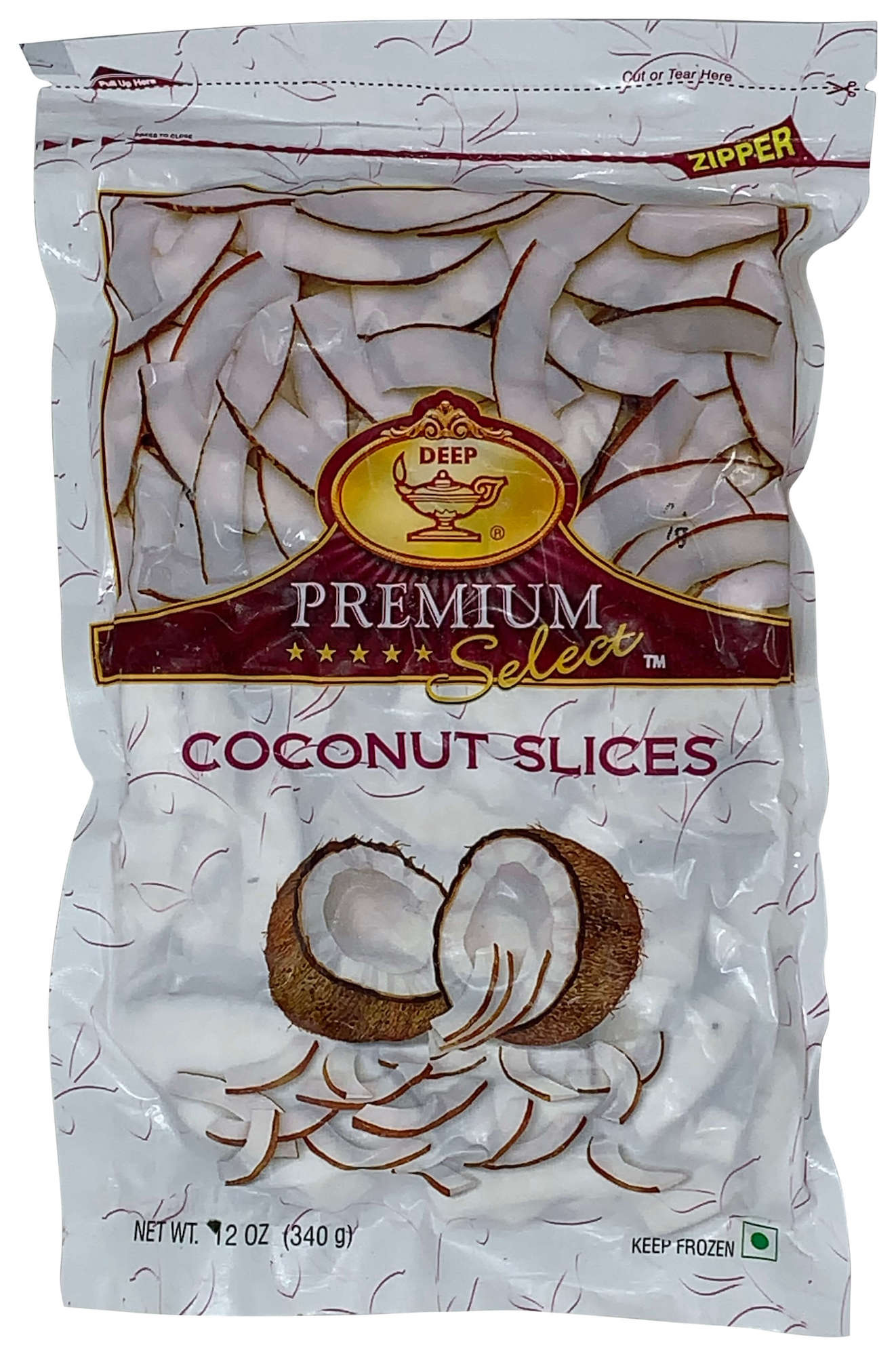 Deep Coconut Slices 12 Oz