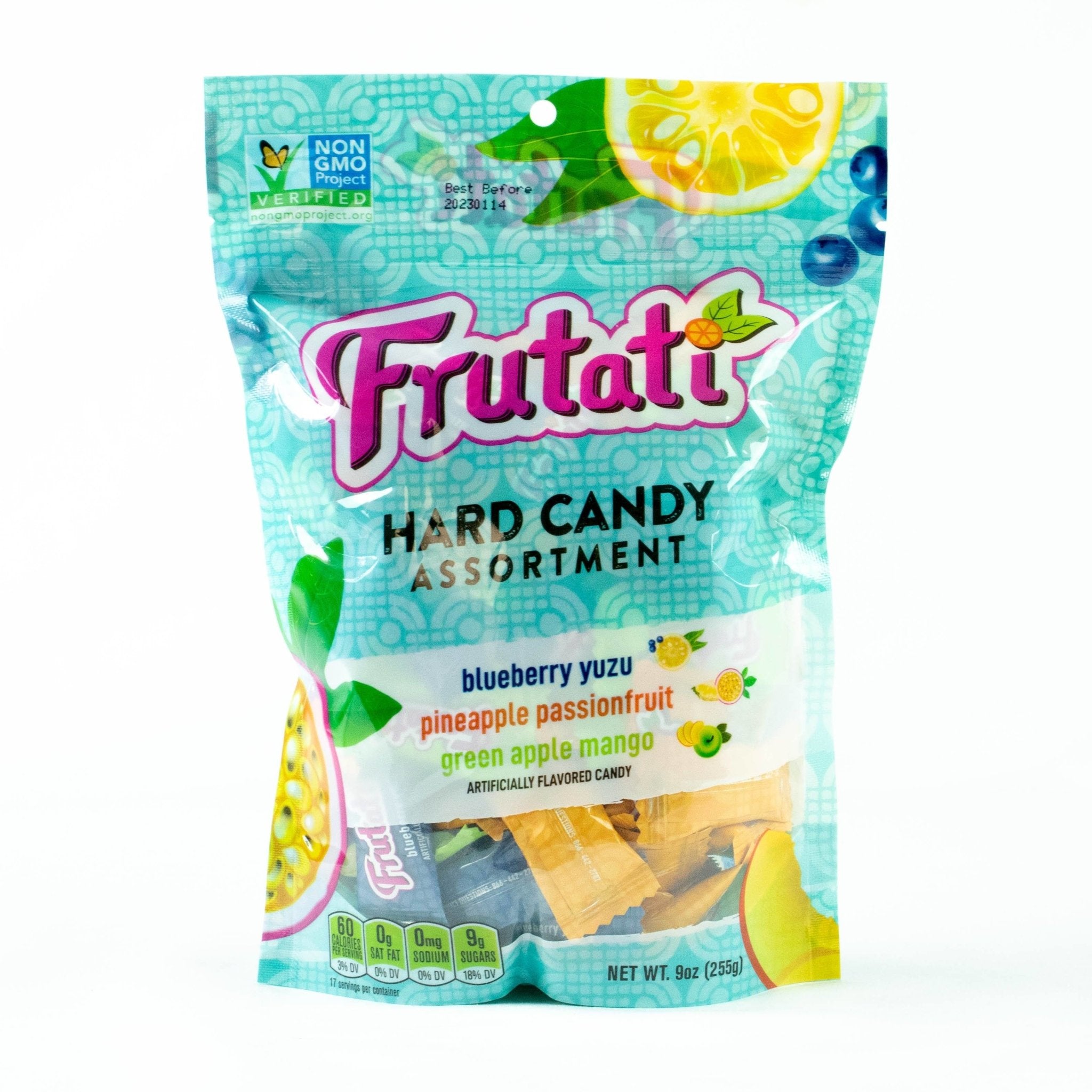 Frutati FRUTATI® Assorted Fruit Hard Candy 9oz Stand Up Bag