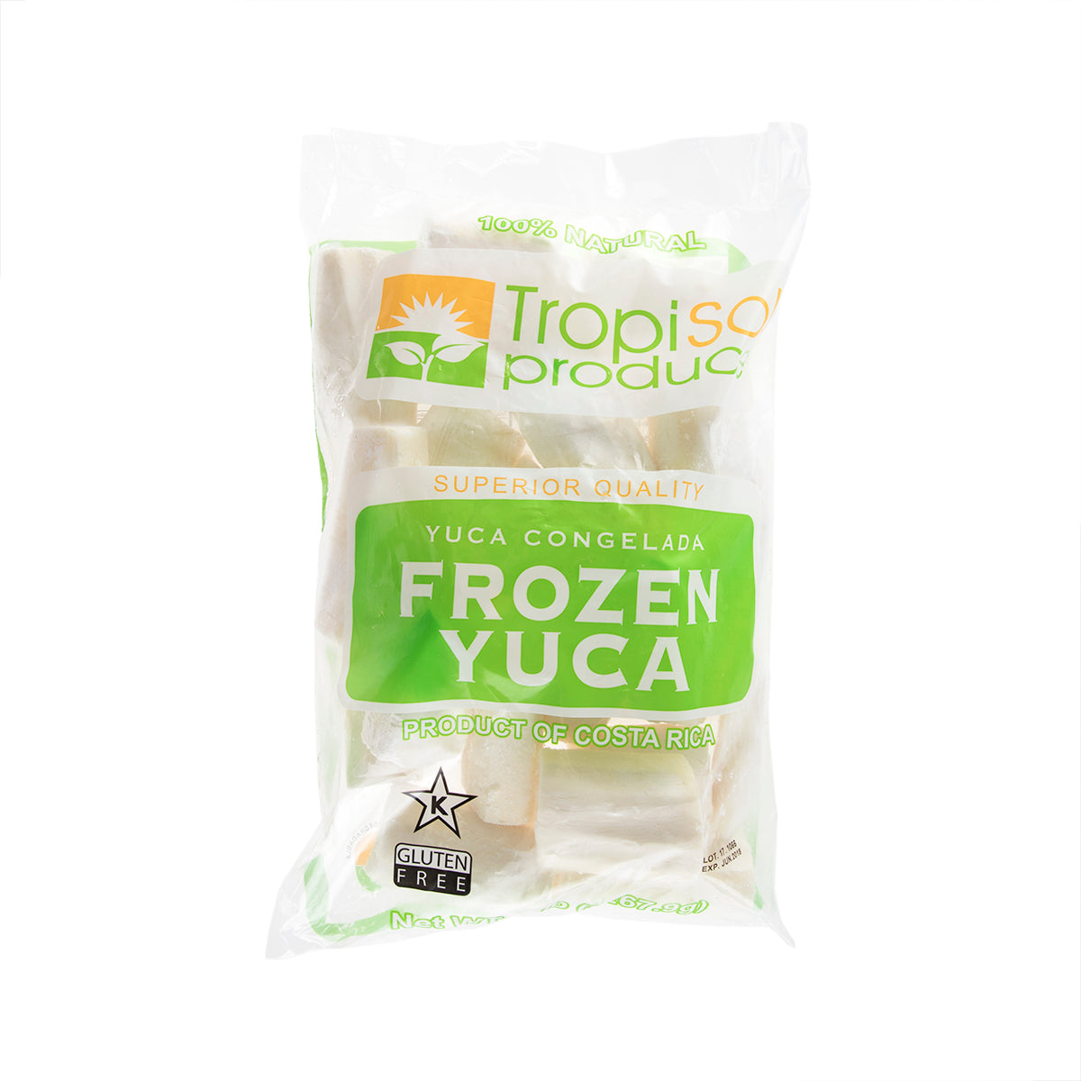 BoxNCase Frozen Yucca 5 lb Bag
