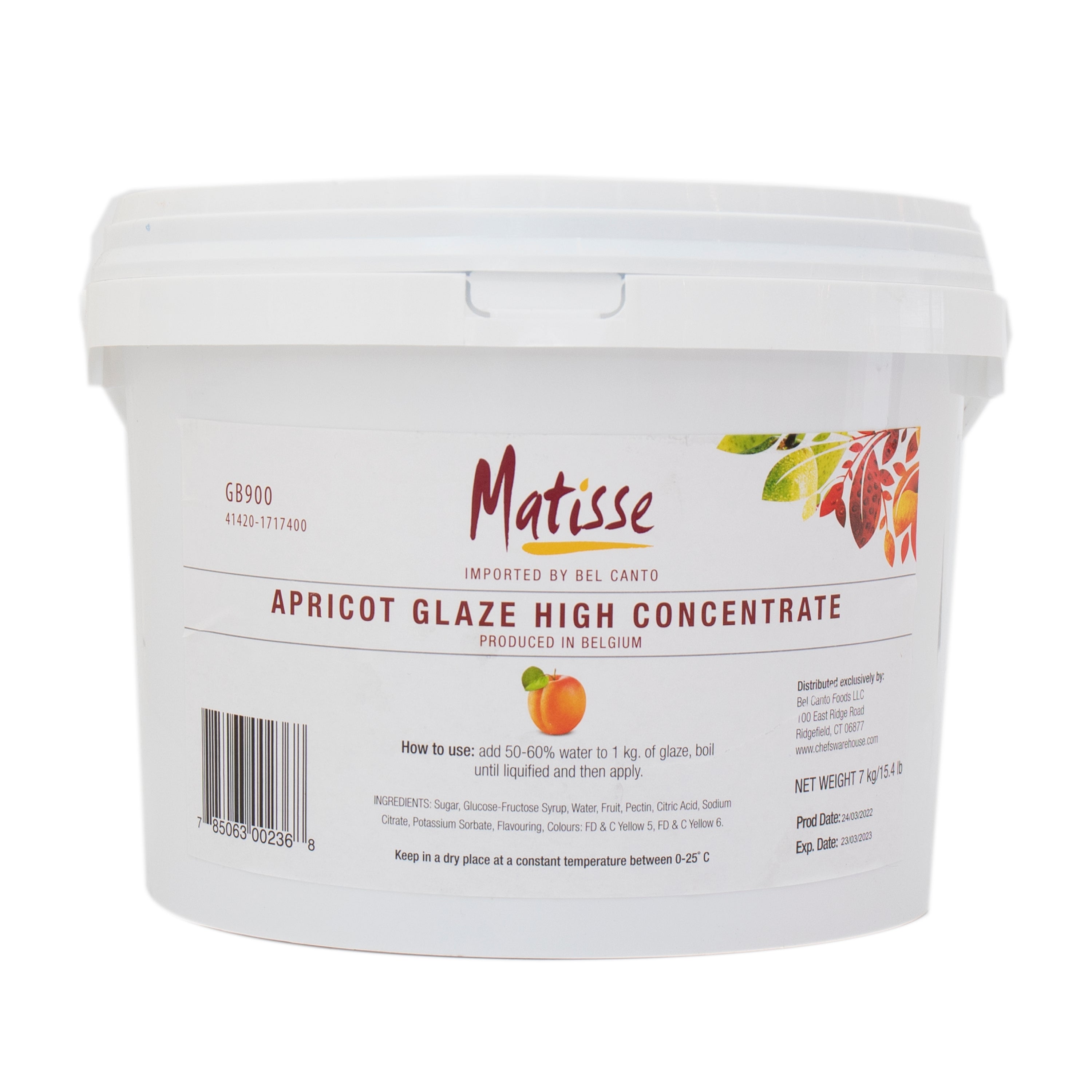 Matisse 60% Apricot Glaze 7kg