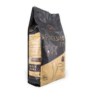 Wholesale Valrhona 72% Araguani Extra-Bitter Feves 3kg-3ct Case Bulk