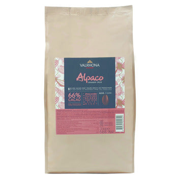 Valrhona 66% Alpaco Dark Chocolate 3kg