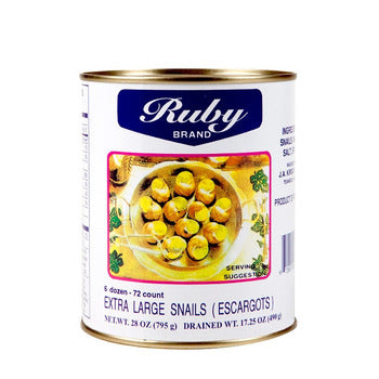 Ruby 96 Count Snails 28oz