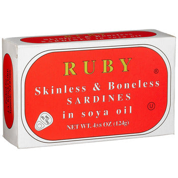 Ruby Boneless, Skinless Sardines 4.38oz