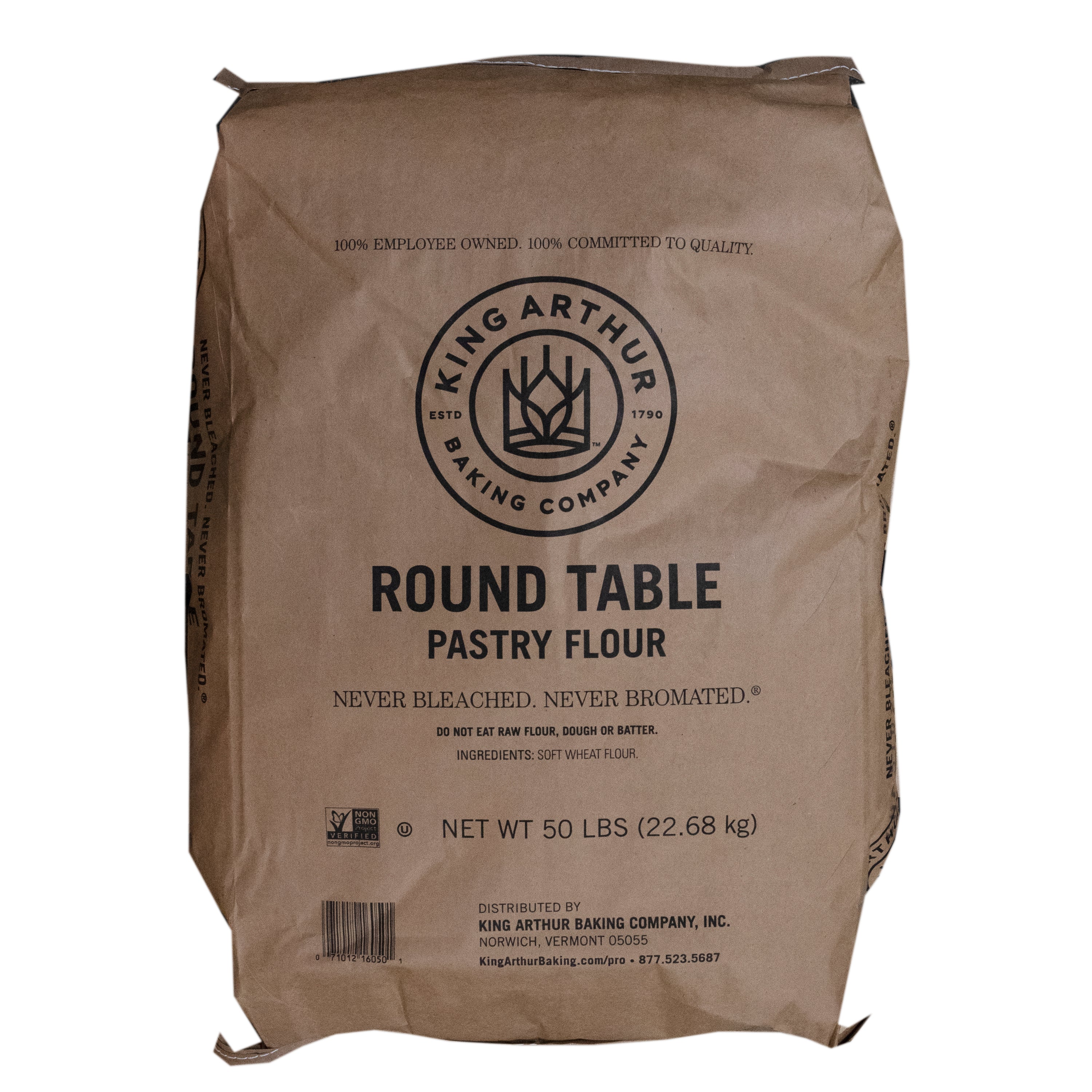 King Arthur Baking Round Table Pastry Flour 50lb
