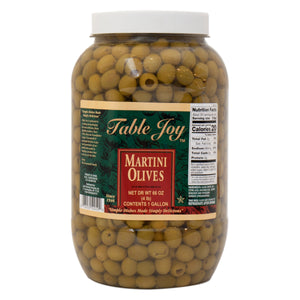 Wholesale Table Joy Pitted Spanish Martini Olives 1gallon-4ct Case Bulk