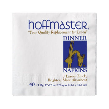 Hoffmaster 17x17 3 Ply Dinner Napkins