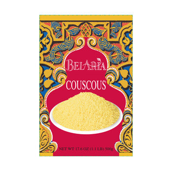 BelAria Medium Grain Couscous 17.6 Oz Box