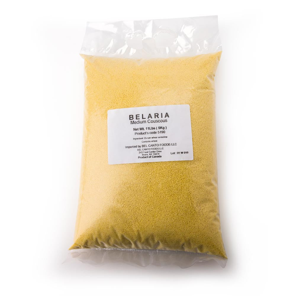 BelAria Medium Grain Couscous 5 kg Bag