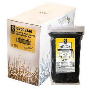 Wholesale Goose Valley Natural Wild Rice 5lb-4ct Case Bulk