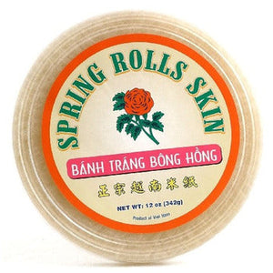 Wholesale Mt Thai 8" Spring Roll Skins 12oz-50ct Case Bulk