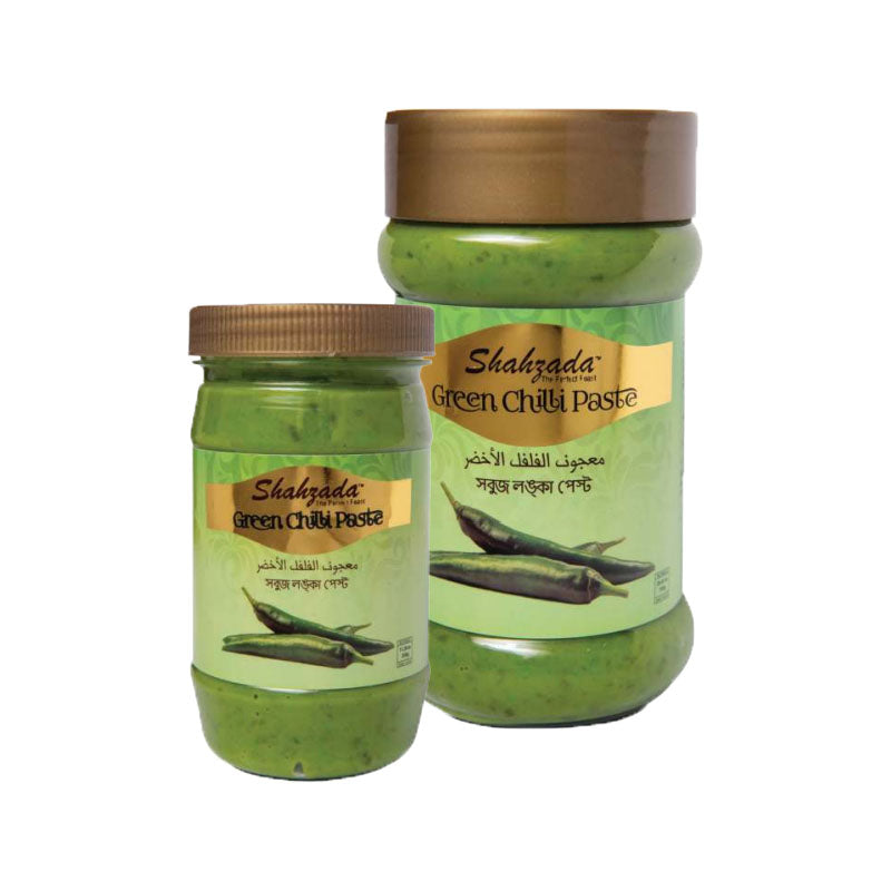 Wholesale Shahzada Green Chilli Paste 320g-12 Ct Case Bulk