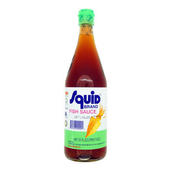 Wholesale Squid Brand Thai Fish Sauce 24oz-12ct Case Bulk