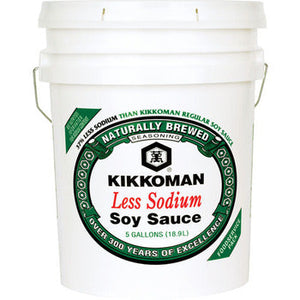 Wholesale Kikkoman Lite Soy Sauce 5gallon-1ct Case Bulk