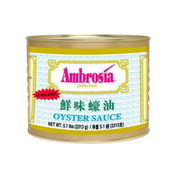 Ambrosia Oyster Sauce 5 lb Can