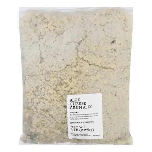 Wholesale Iceberg Blue Crumbles Cheese 5 lb-4 Ct Case Bulk