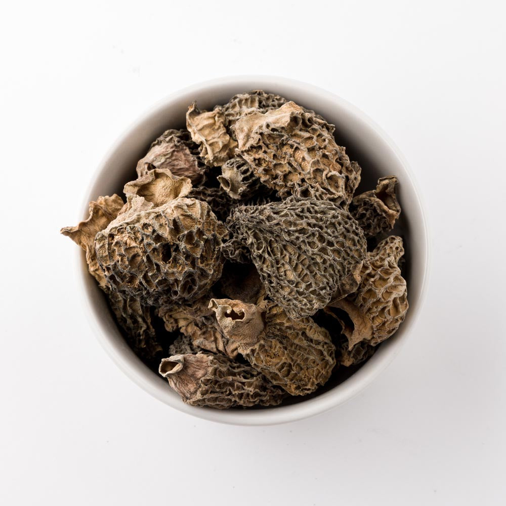 BelAria Dried Morel Mushrooms 1 lb Bag