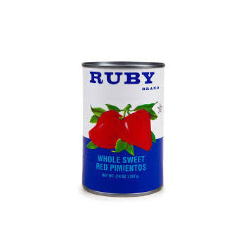 Ruby Sweet Red Pimientos 14oz