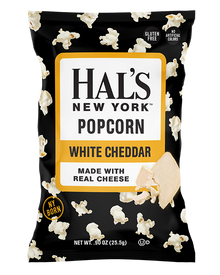 Wholesale Hals Ny Popcorn 9/7 Oz White Cheddar- Bulk