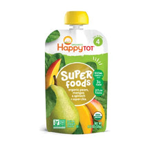Wholesale HappyTot Organic SuperFoods Pears, Mango & Spinach 4.22oz- Bulk