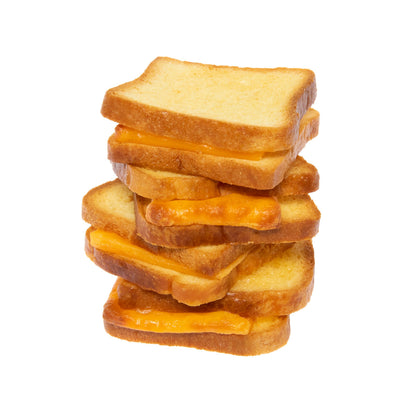 Wholesale Les Chateaux Mini Grilled American Cheese Sandwiches-90 CT Bulk