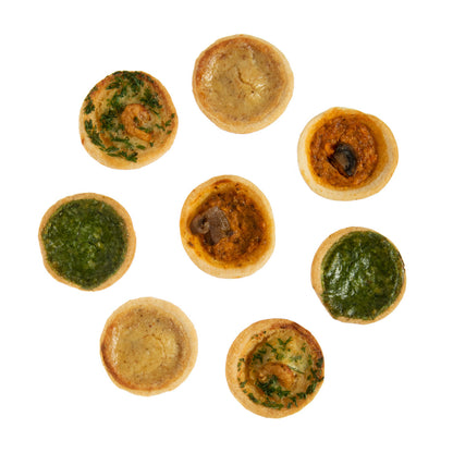 Wholesale Les Chateaux Assorted Mini Quiche- Bulk
