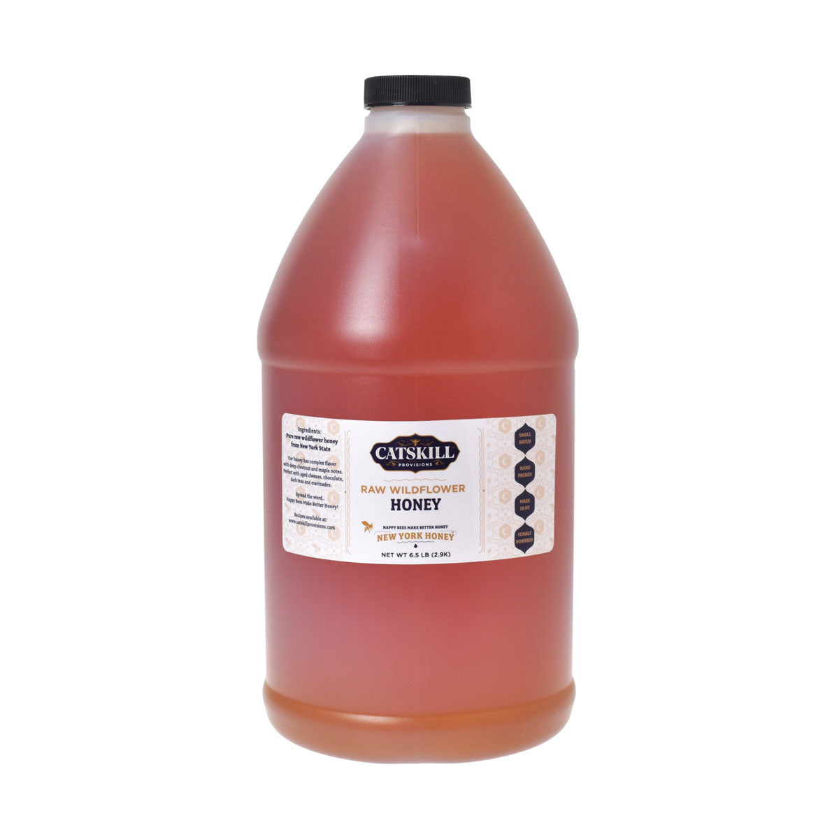 Wholesale Catskill Provisions Raw Honey Jug-6.5 LB Bulk