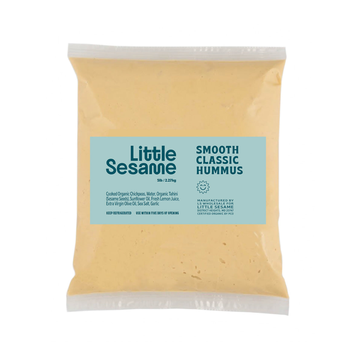 Little Sesame Smooth Classic Hummus 5 LB