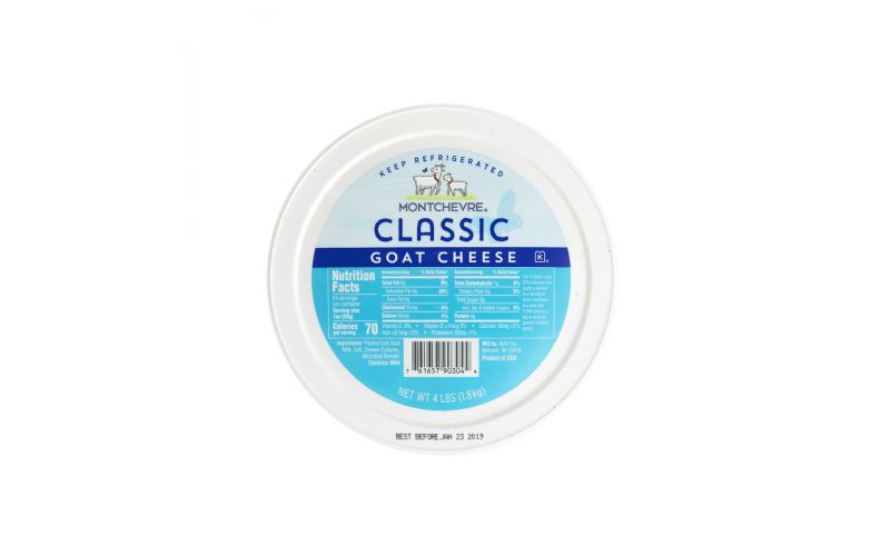 Wholesale Montchevre Fresh Goat Bulk Cheese 4 LB-2ct Case Bulk