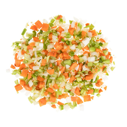 Wholesale BoxNCase 3/4 Vegetable Soup Mix / Mirepoix 5 LB-4ct Case Bulk