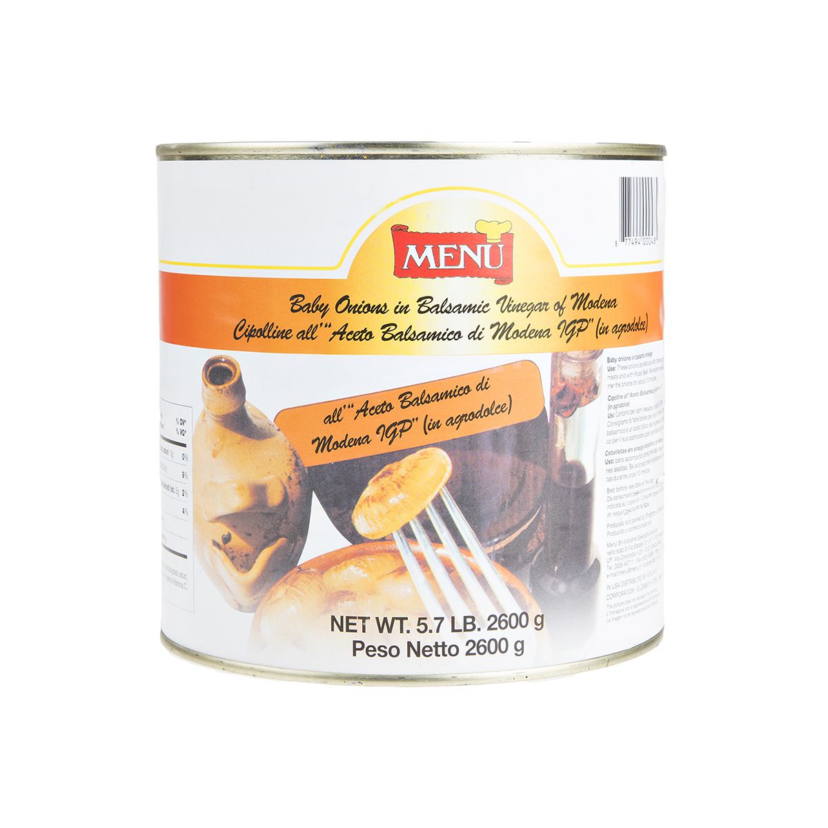 Wholesale Swiss Chalet Cipolline Onion in Balsamic 89 OZ- Bulk