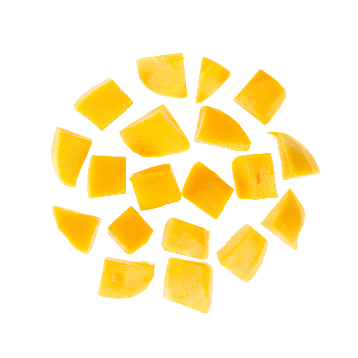 Wholesale BoxNCase Cubed Mangoes 5 LB- Bulk