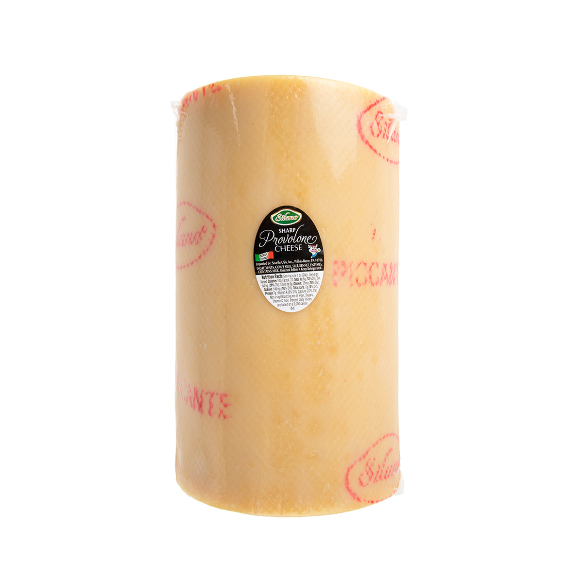 Wholesale BoxNCase Aged Provolone Cheese Wedge-11 LB Bulk