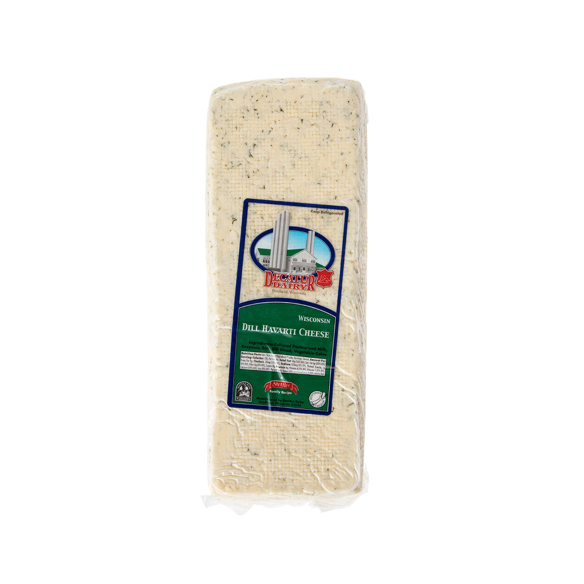 Wholesale BoxNCase Dill Havarti Cheese-8.5 LB Bulk
