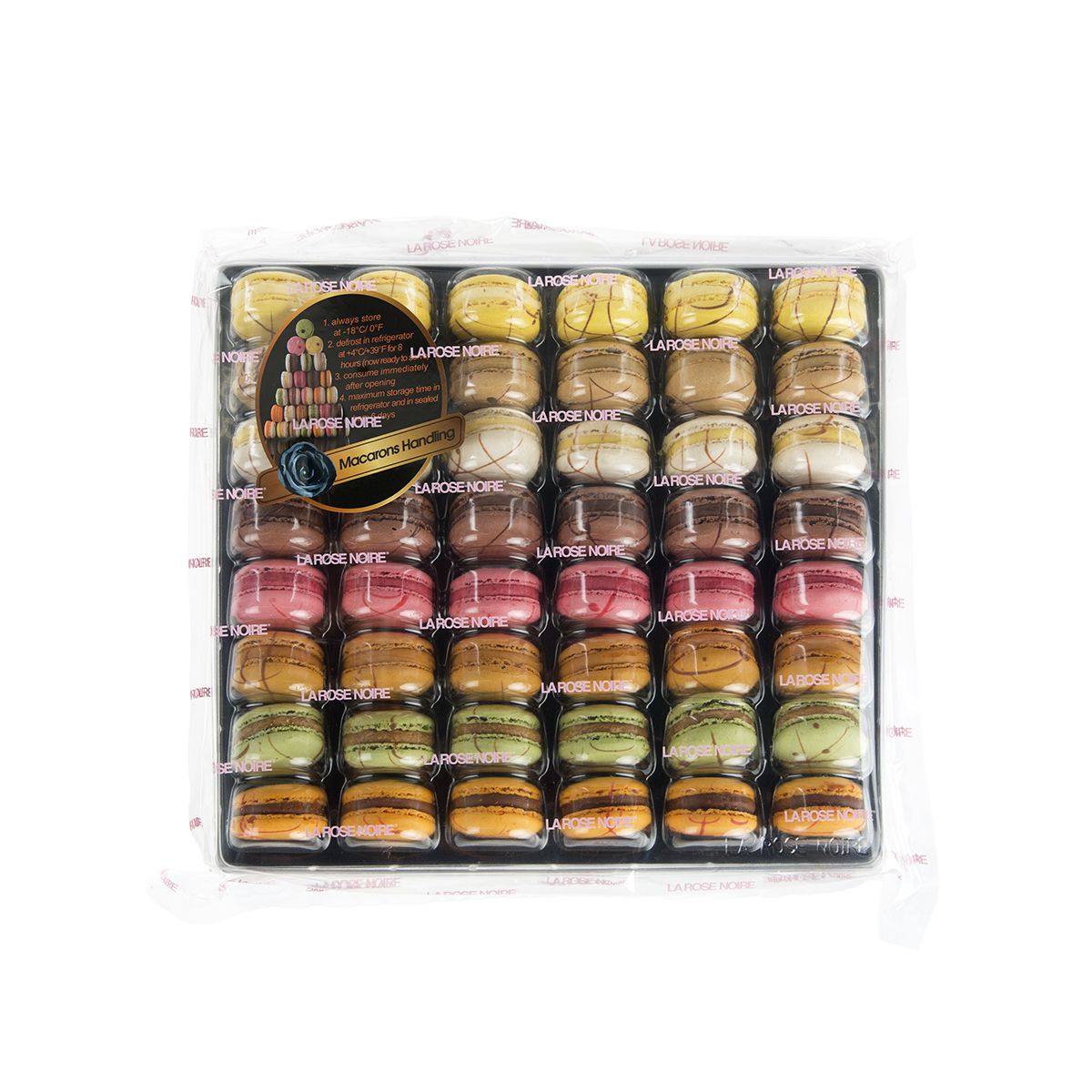 Wholesale La Rose Noire Assorted Macarons- Bulk