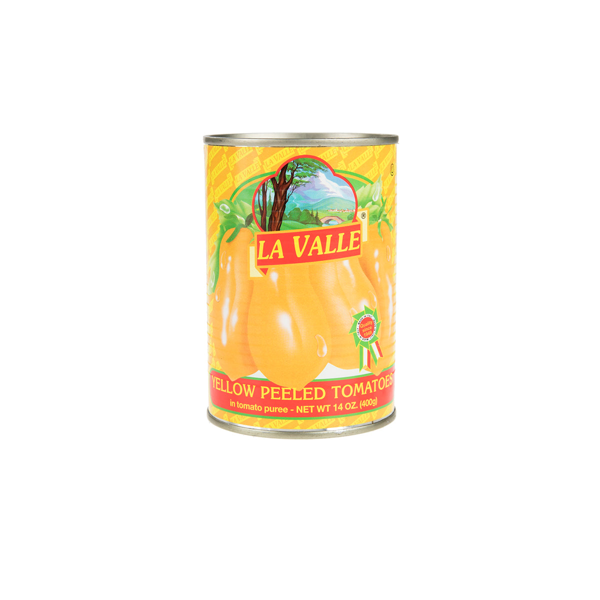 La Valle Italian Peeled Yellow Plum Tomatoes 14 OZ