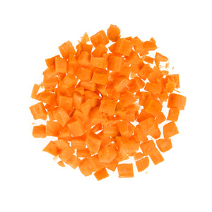 Wholesale BoxNCase 3/4 Diced Carrots 5 LB-4ct Case Bulk