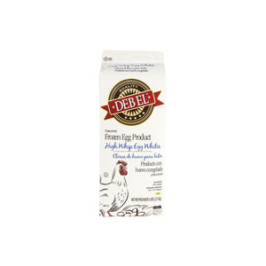 Wholesale Deb-El Frozen High Whip Egg Whites 5 LB-6ct Case Bulk