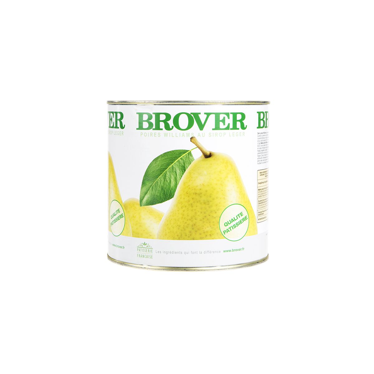 Wholesale Brover William Yellow Pear Halves Can-6 LB Bulk