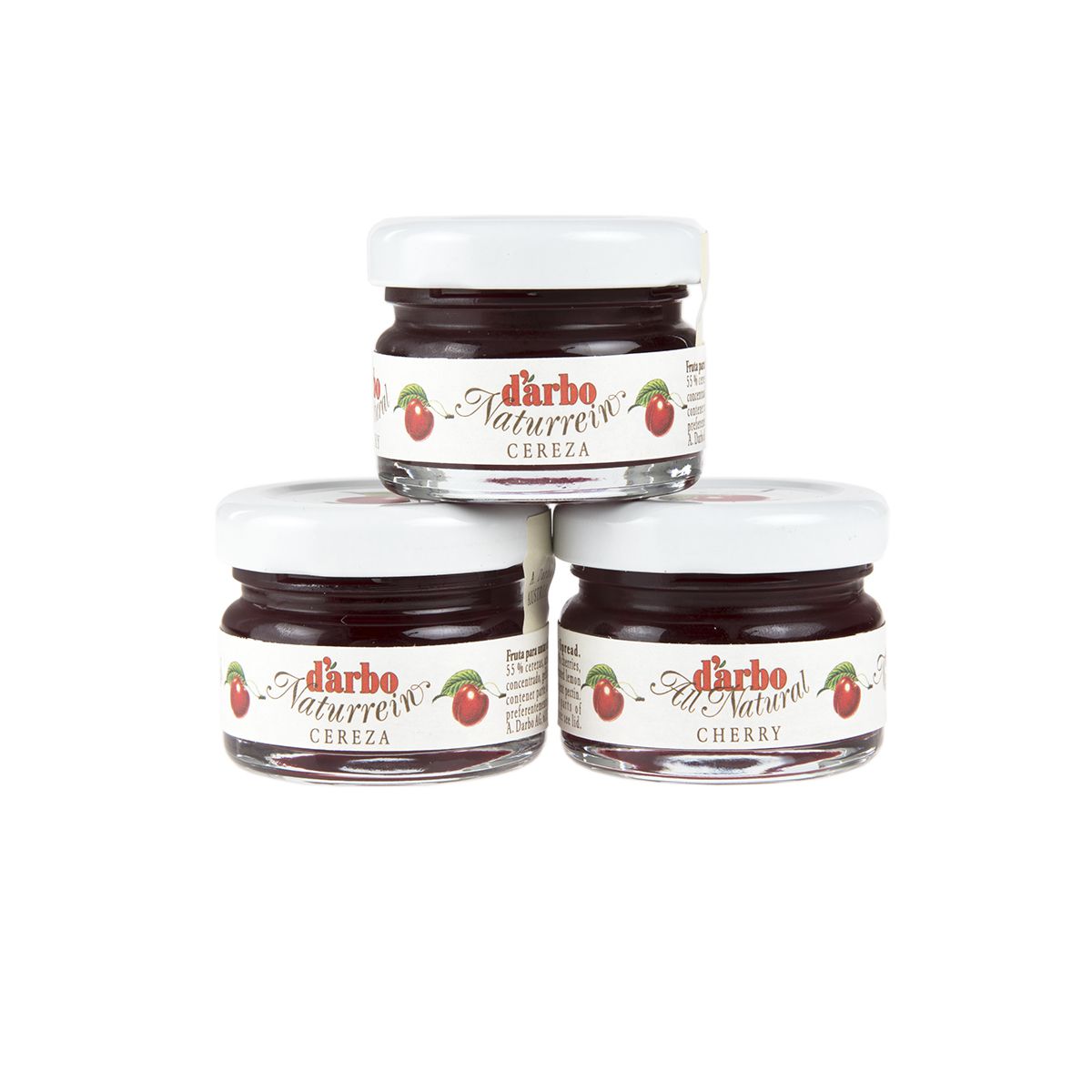 Atalanta D'arbo Red Cherry Preserve 1 Oz Jar