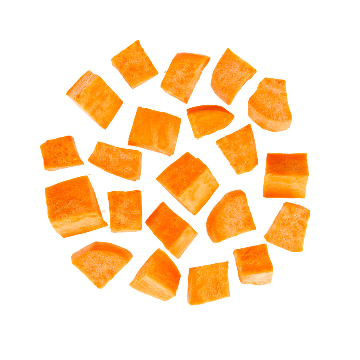 BoxNCase 1" Sweet Potato Cubes 5 LB