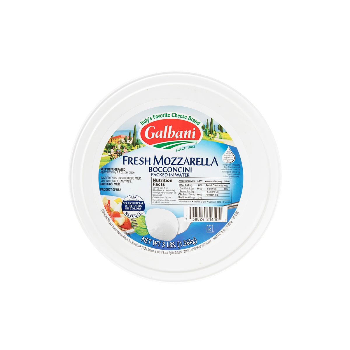 Galbani Bocconcini Mozzarella Cheese In Water