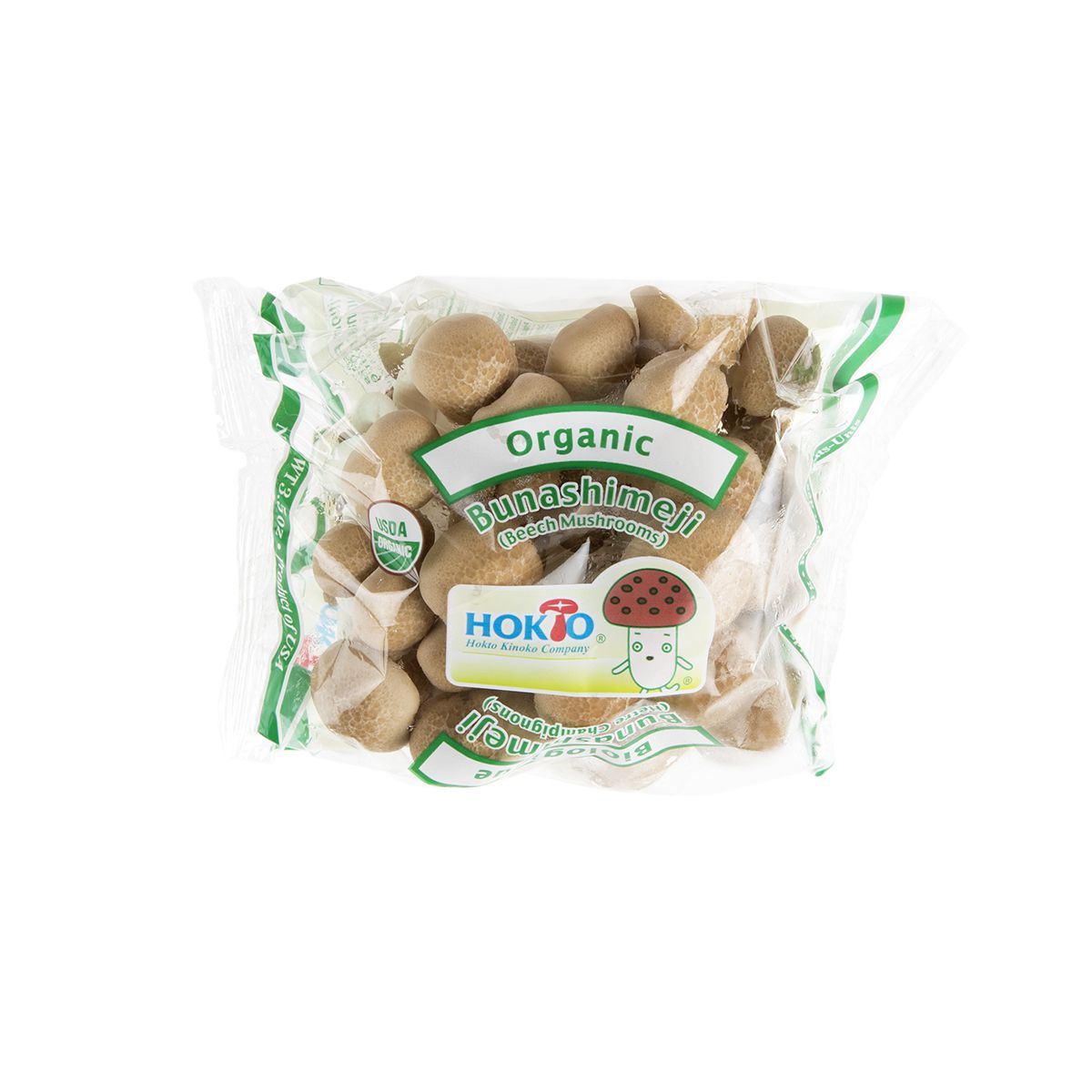 BoxNCase Organic Brown Beech Mushrooms 3.5 Oz Bag