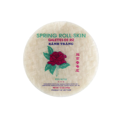 Asian Market Rice Wrappers 12 oz Bag